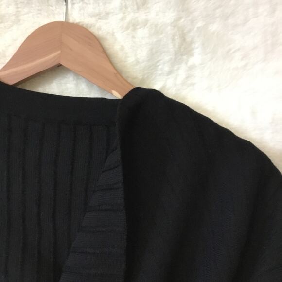 COS Black Wool Texture Stripe Sweater - Picture 16 of 16